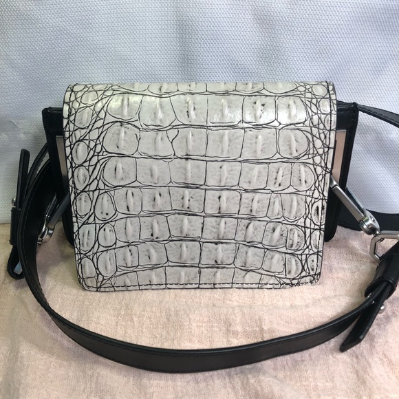 & Other Stories Handbags - & other stories Crocodile Leather Crossbody Bag